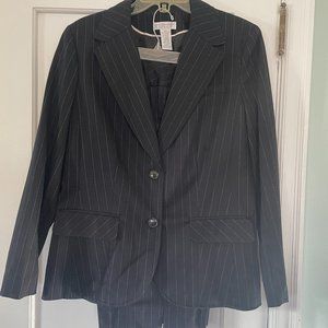 Worthington Pinstripe Blazer and Shorts Suit